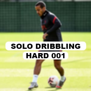 Soccer dribbling drill