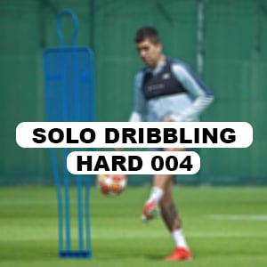 Soccer dribbling drill