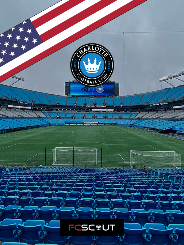 Soccer in Bank of America Stadium