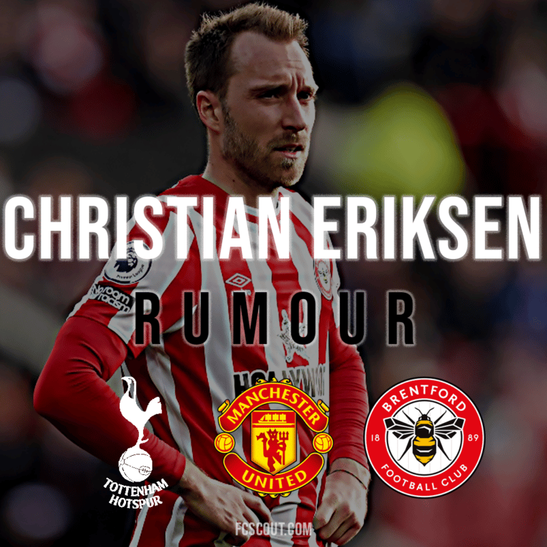 Christian Eriksen: Rejects Manchester United Offer