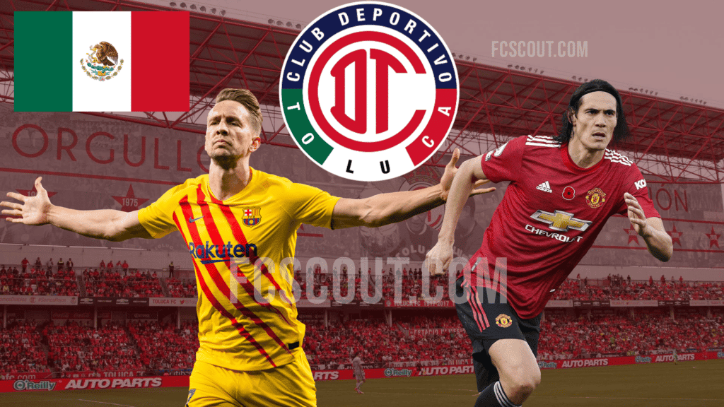 Luuk de Jong Club Toluca Mexico Transfer Cavani