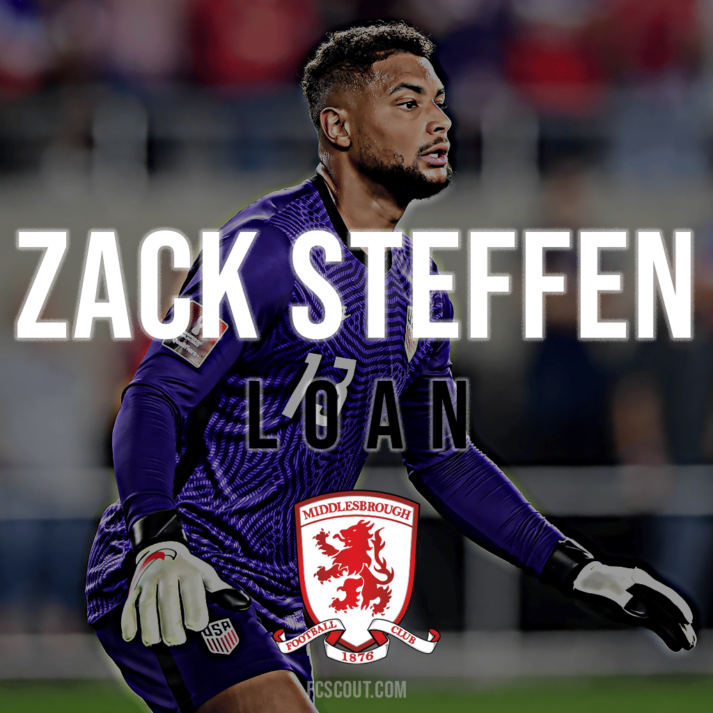 Zack Steffen Middlesbrough Transfer Manchester City