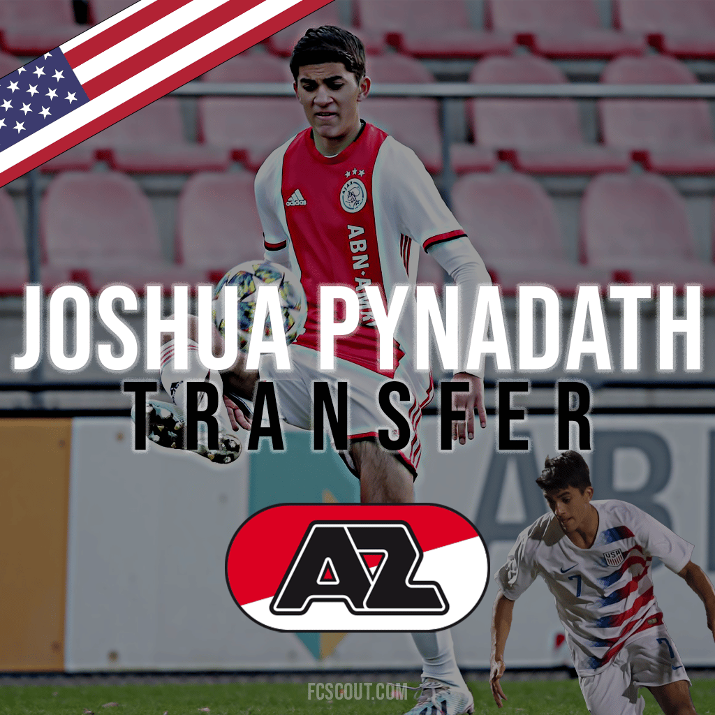 Joshua Pynadath AZ Jong and Ajax Transfer