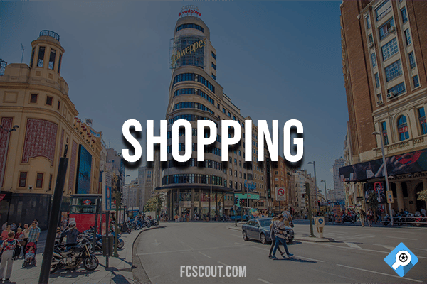 Madrid Spain Shopping