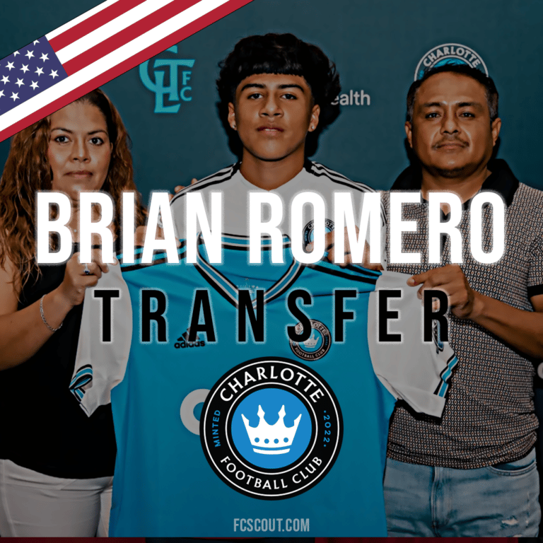 Brian Romero: Charlotte FC Sign First 16-Year-Old Homegrown