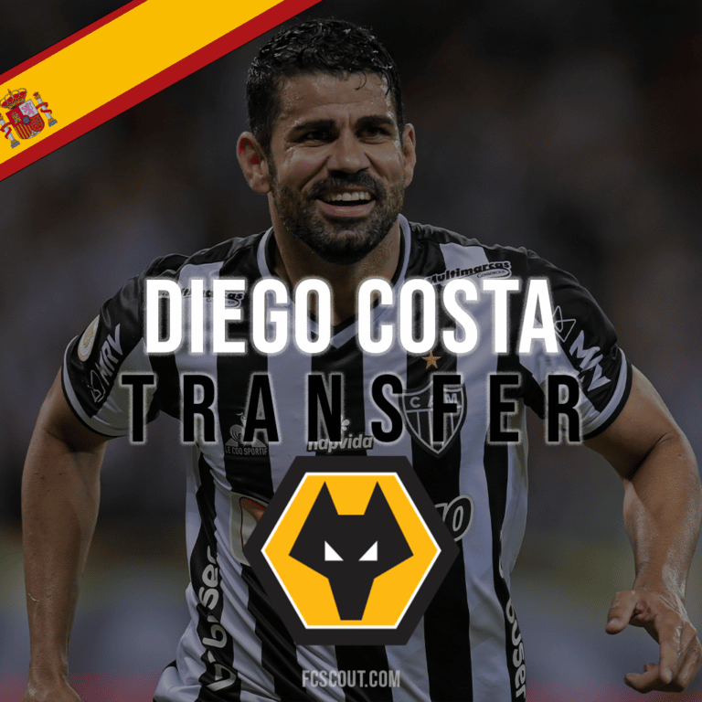 Diego Costa: Wolves Signed Brazilian Striker From Atlético Mineiro
