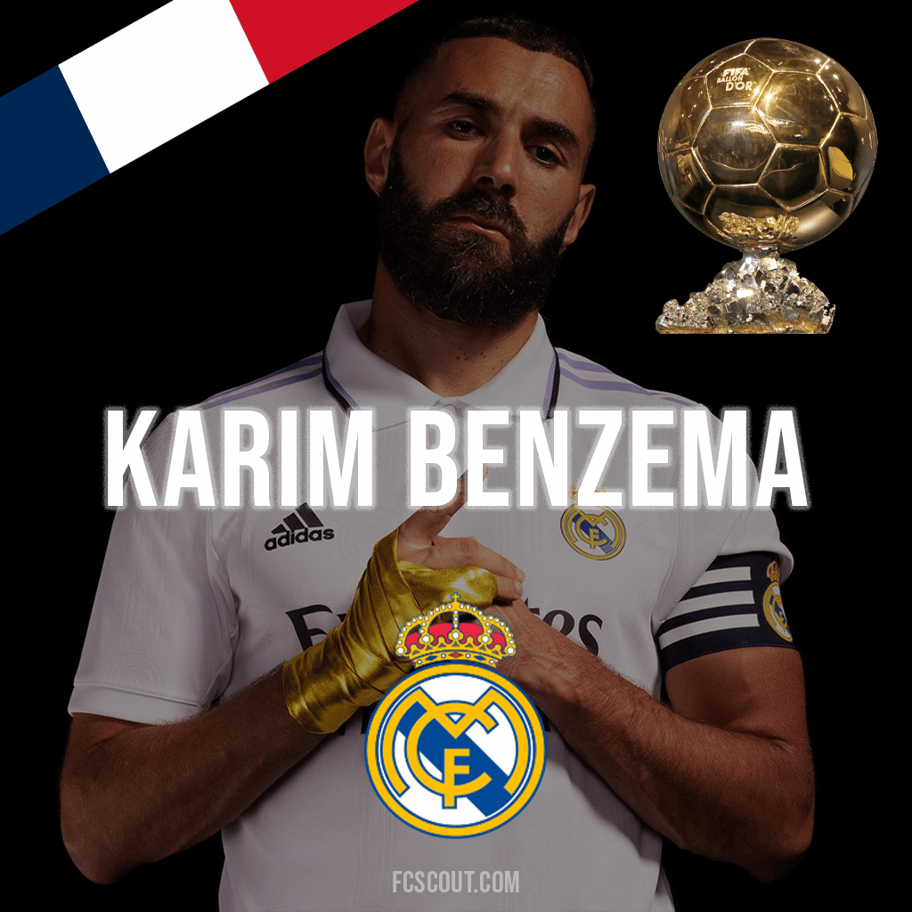 Karim Benzema Balon doro 2022 Winner