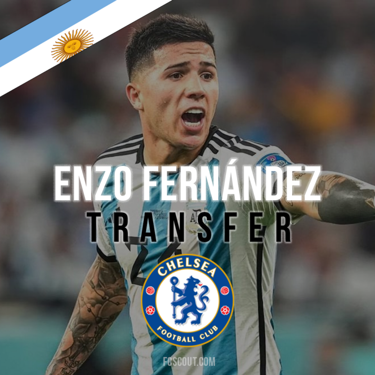 OFFICIAL: Enzo Fernández to Chelsea, signed and completed.