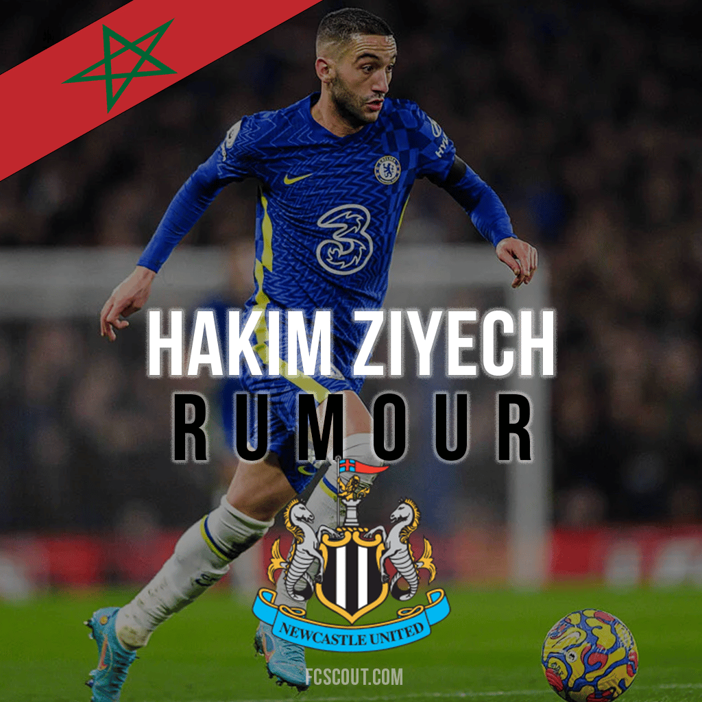 Hakim Ziyech Newcastle United Transfer Rumor