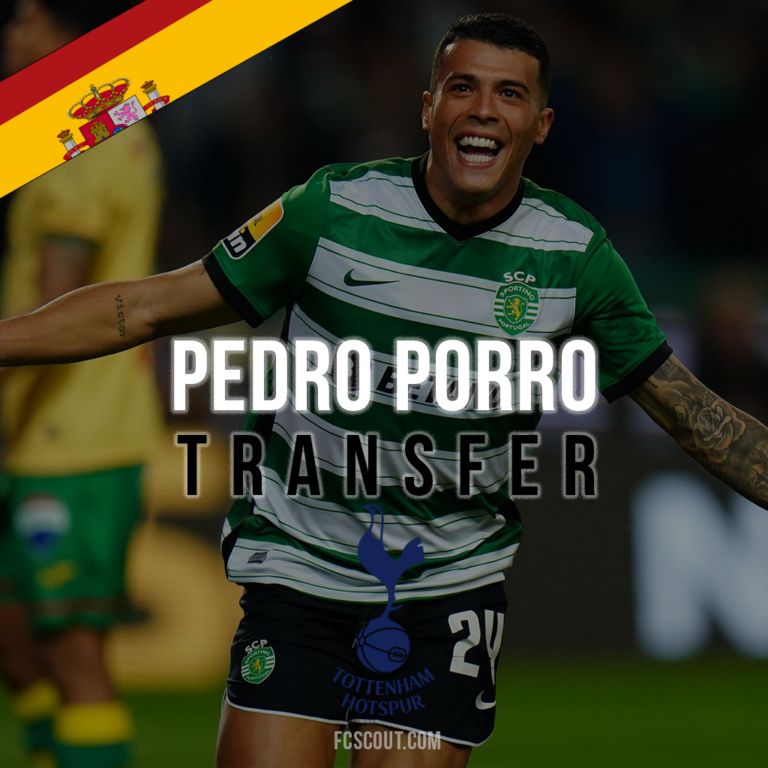 Pedro Porro to Tottenham confirmed for £39m (€45m).