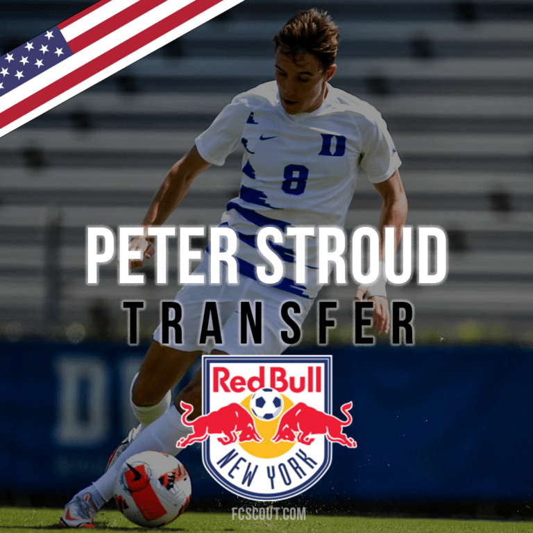 New York Red Bulls acquire 𝗔ll-American First Team 𝗠𝗶𝗱𝗳𝗶𝗲𝗹𝗱𝗲𝗿 Peter Stroud