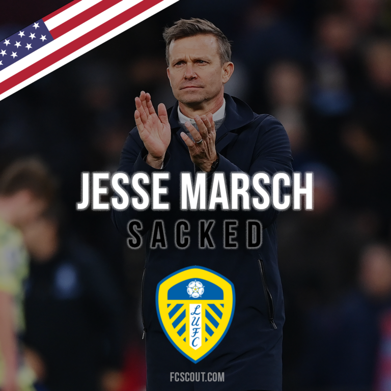 Jesse Marsch, sacked by Leeds United