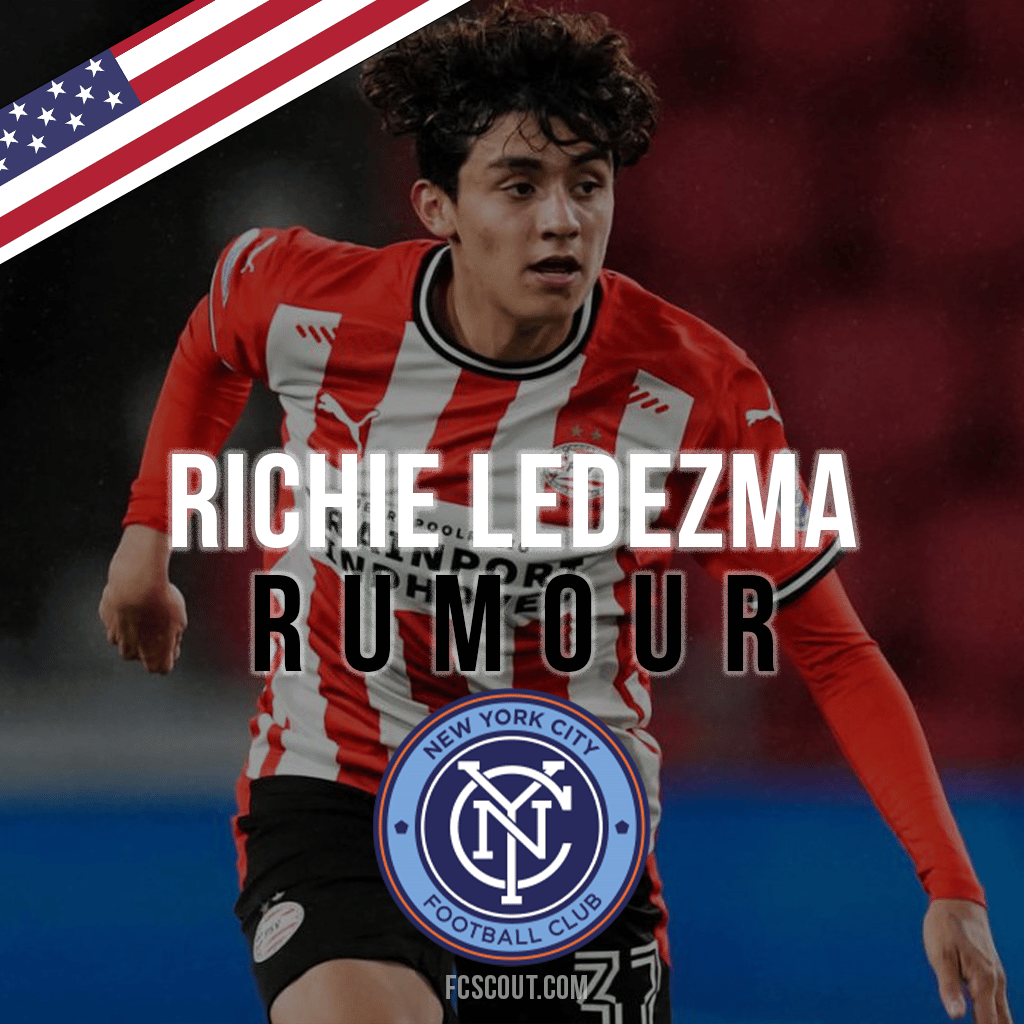 Richie Ledezma NYCFC Transfer from PSV