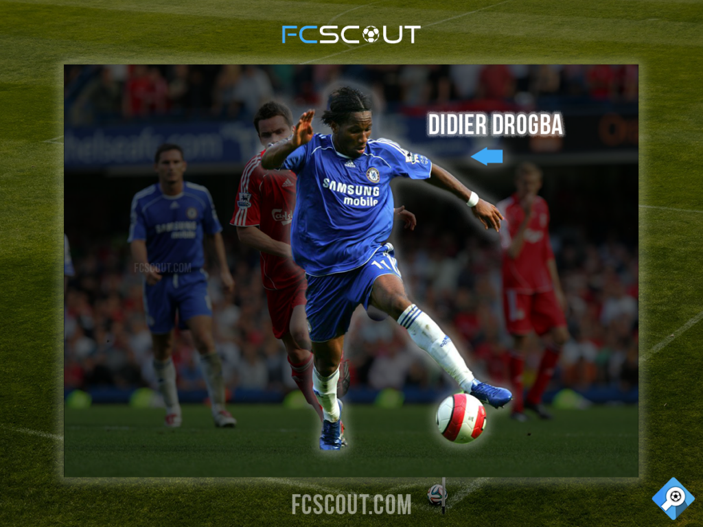 Didier Drogba Soccer Striker
