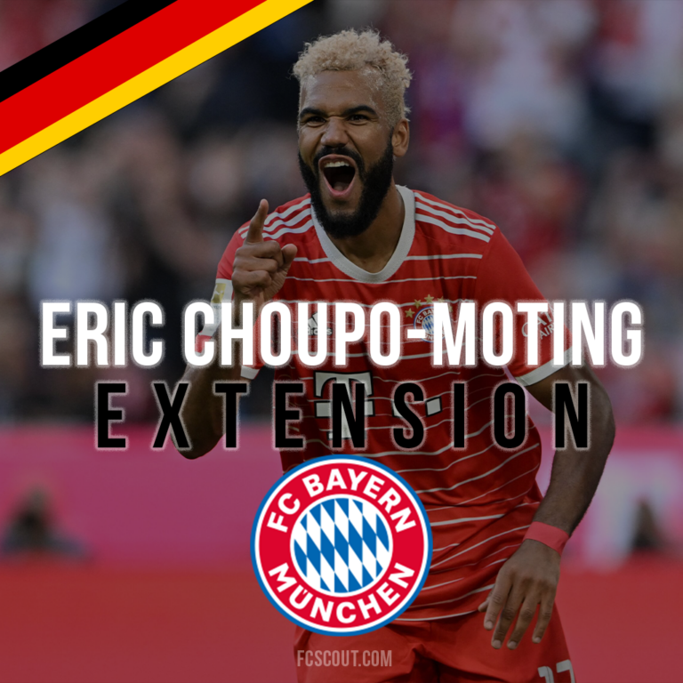 Eric Maxim Choupo-Moting agrees on a contract extension with Bayern Munich