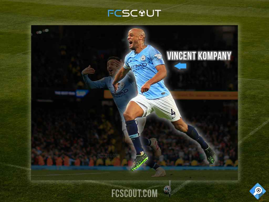 Famous Soccer Players Who Wore the Number 4 Jersey - Vincent Kompany