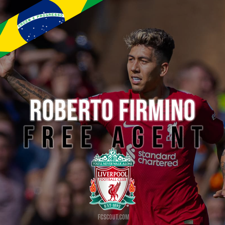 Roberto Firmino is set to leave Liverpool on a free transfer confirmed.