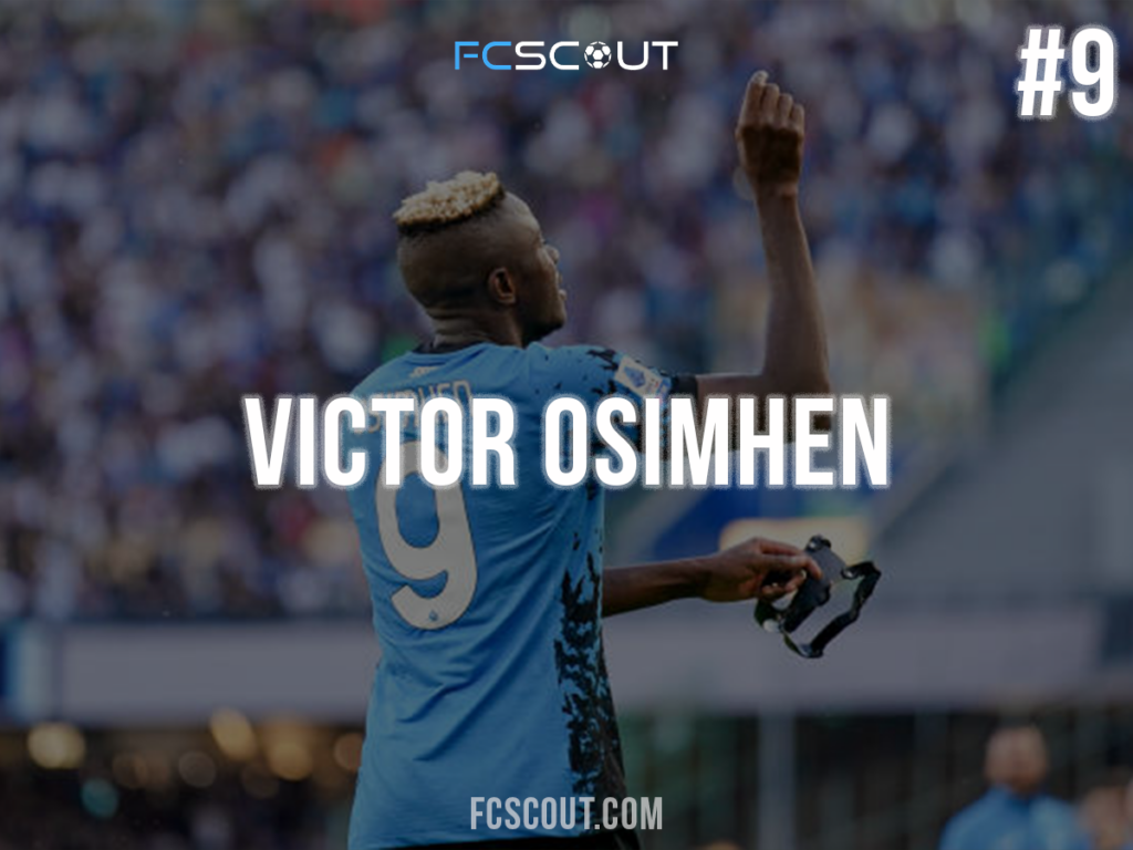 Victor Osimhen Napoli Number 9 Jersey