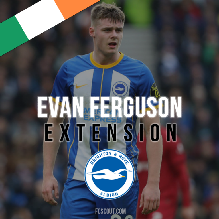 Brighton: Evan Ferguson signs new long-term contract until 2028