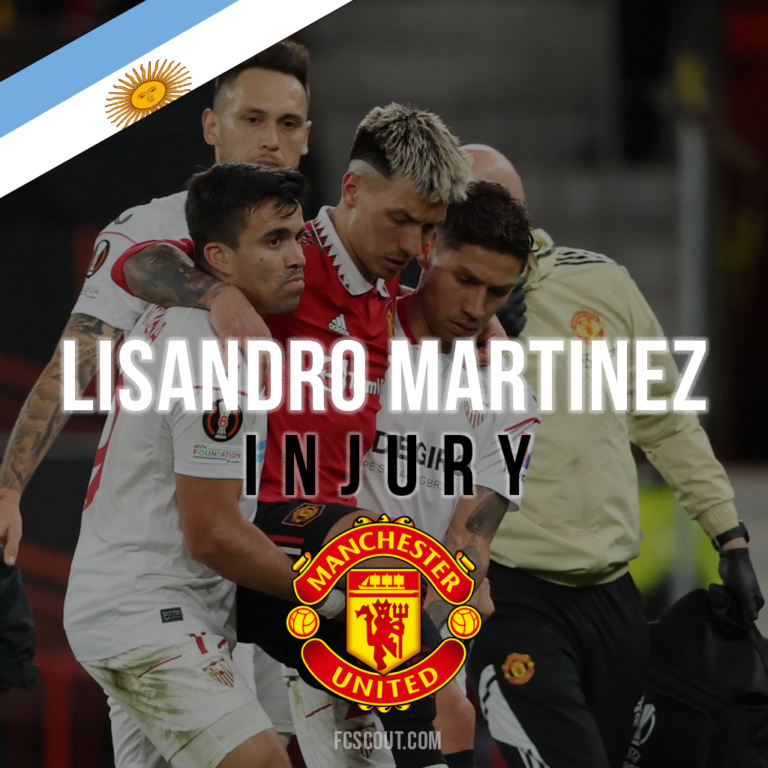 Lisandro Martinez suffers lower leg injury after Man Utd draw
