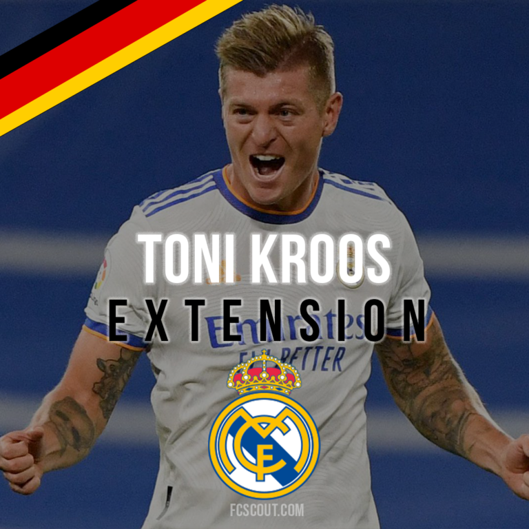Toni Kroos extends his contract until 2023/24
